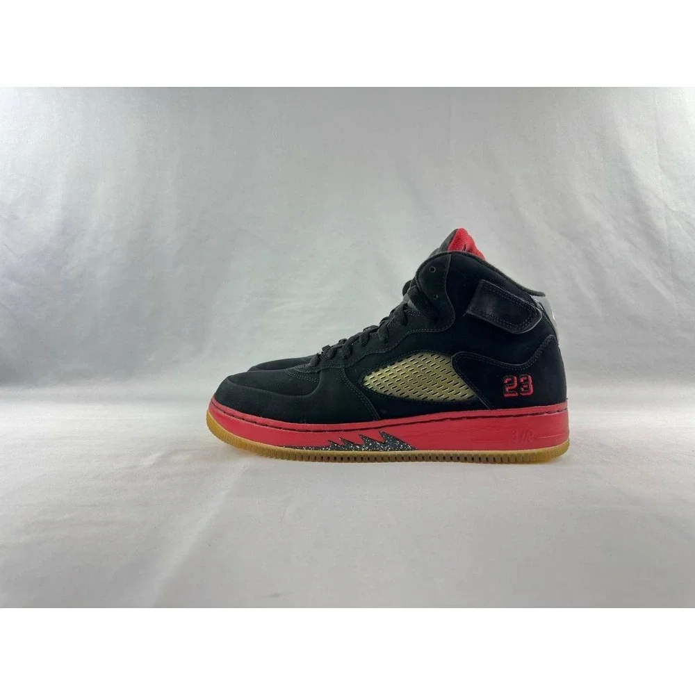 Nike Air Jordan Fusion 5 'Varsity Red' 2008 318608-062 Men's Size 11.5